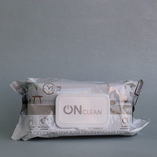 Салфетки OnClean (для поверхностей), 120 шт в мягкой упаковке